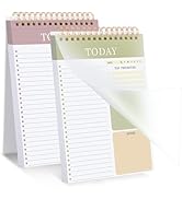 2 Packs To Do List Notepad, Total 208 Pages To Do List Notebook A5 Undated Daily Planner Notepad ...