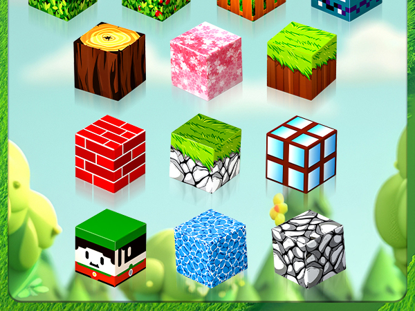 magnetic blocks - Forest