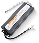 TUNICHX Waterproof IP67 LED Power Supply Low Voltage Transformer Adapter 12V 150W LED Driver Ligh...
