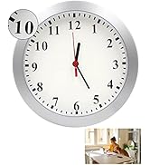 Hidden Camera Clock,1080P Indoor Security Spy Cameras Wall Clock with Motion Detection,Small Secr...