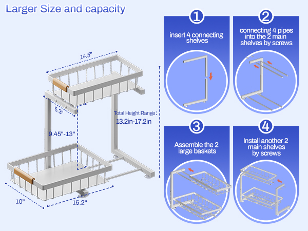 Product size section