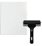 UCEC Gel Printing Plate Kit – 8x10 Inch Printmaking Plate with 4 Inch Brayer Roller, Reusable Gel...