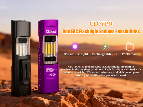 UV flashlight