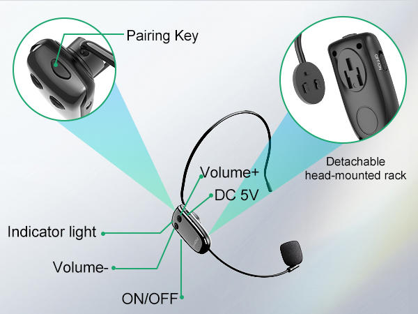 voice amplifier SHIDU voice amp speaker and microphone portbale speaker with wireless handheld mic