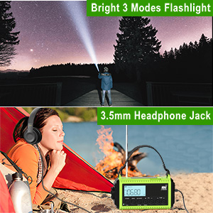emergency crank radio