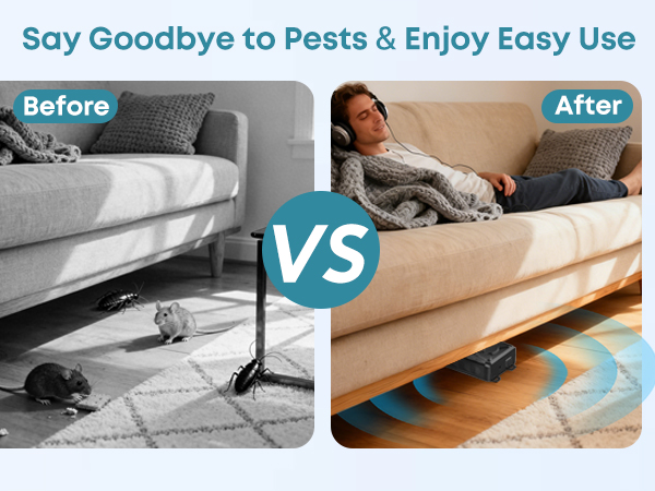 Ultrasonic Pest &amp;amp; Rodent Mouse Repellent
