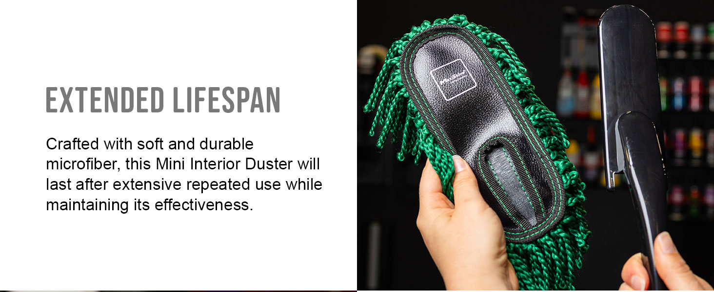 premium cotton car duster detailing detail