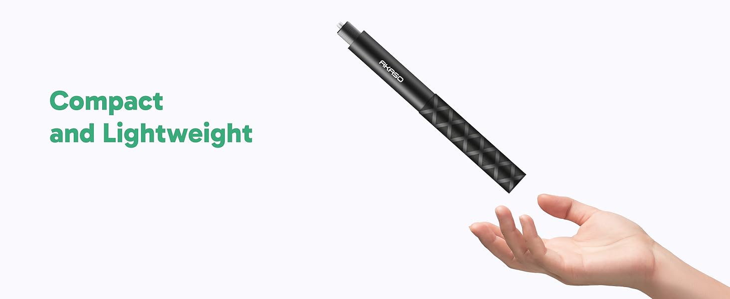 AKASO 120cm Invisible Selfie Stick for 360 Action Camera