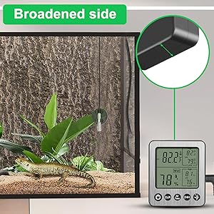 digital retile tank thermometer hygrometer 
