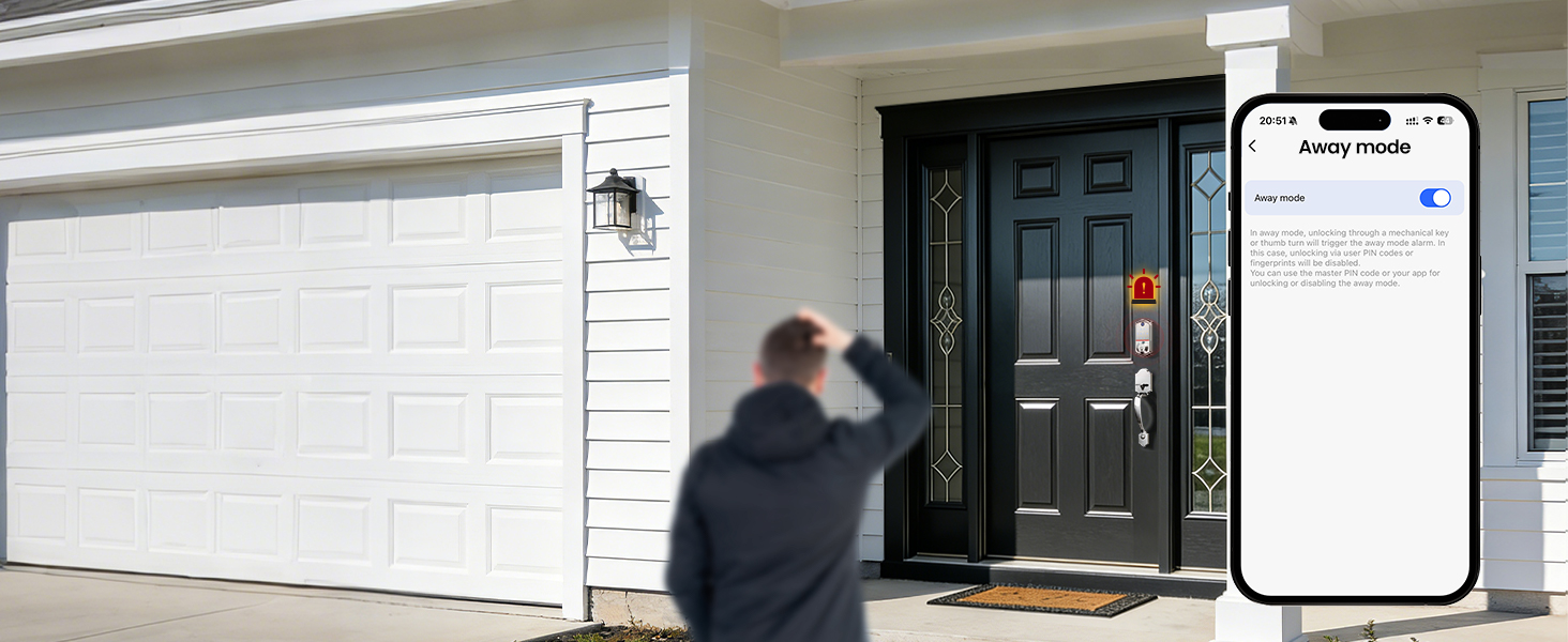 Veise Fingerprint Smart Door Lock