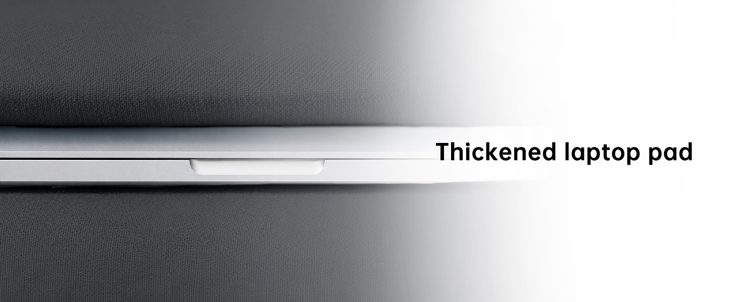 Thickened laptop pad