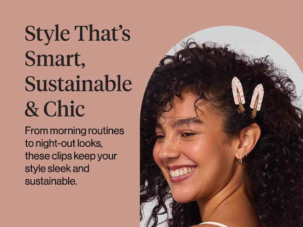 Kitsch Creaseless Hair Clips for Women - No Crease, No Bend Hair Clips