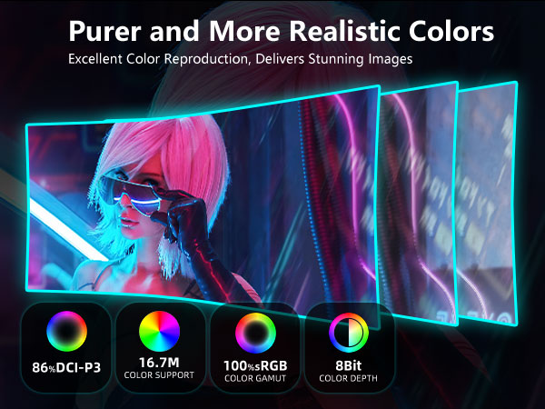 Purer and More Realistic Colors