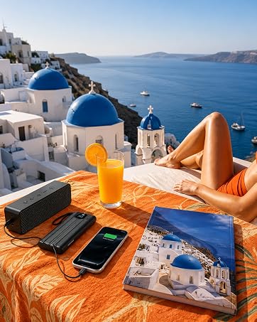 Traveling with a power bank