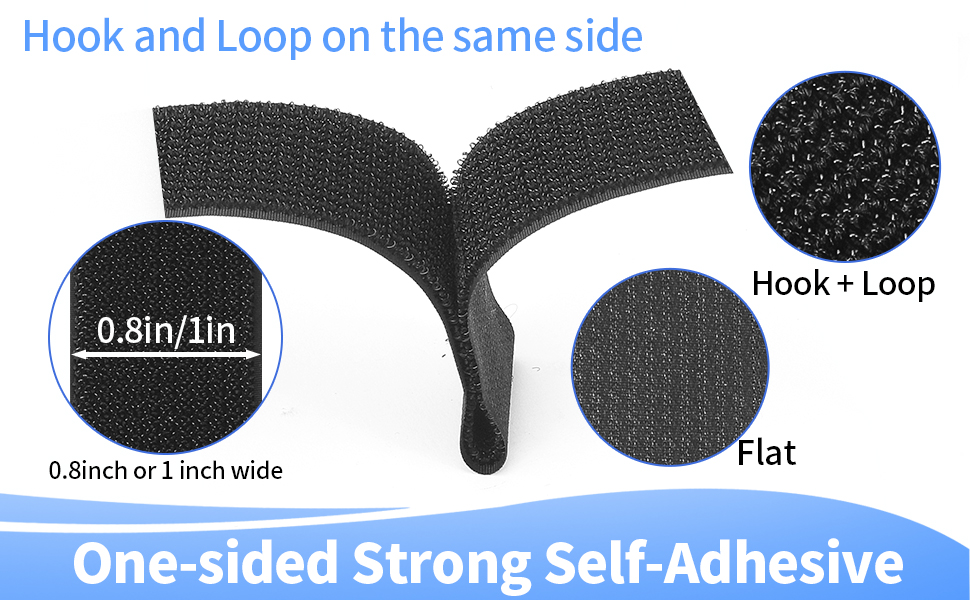 hook and loop straps