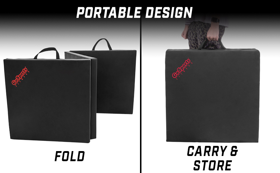 tri-fold fitness mat