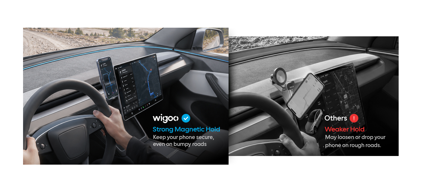 tesla model y model 3 phone mount holder