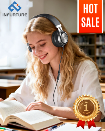 wired headphones for school