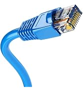 Syston Cable Technology Cat6e Ethernet Internet Cable - 10 FT,600MHz 23AWG Solid Bare Copper Wire...