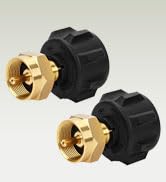 GasSaf Propane Refill Adapter 1 to 20 lb Cylinder Tank Coupler Universal for Type 1 QCC1 Propane ...