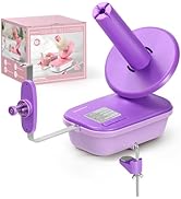 Electric Yarn Winder for Crocheting with High Speed, Upgrade Three Gears Adjustable 4-10oz Large ...