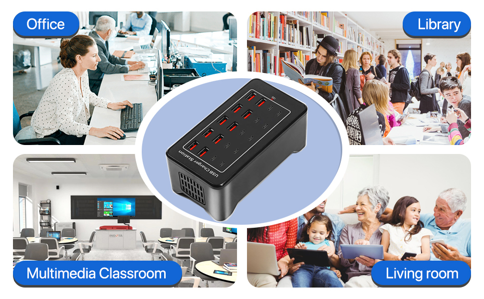 multi port usb charger