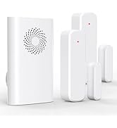 Wireless Door Chime for Business Entering, Door Open Alarm for Kid/Toddler Home Safety (500ft Ran...