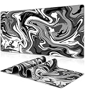 Canjoy Gaming Mouse Pad, Fluid Pattern Mouse Pad 31.5x11.8inch Large Extended Computer Mouse Mat ...