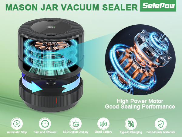 mason jar vacuum sealer
