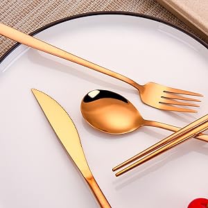 luxury silverware set