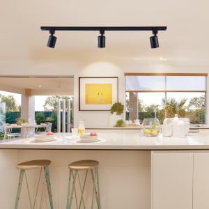 mirrea 6 Pack LED Track Lighting Heads Compatible with Single Circuit H Type Track Lighting Rail