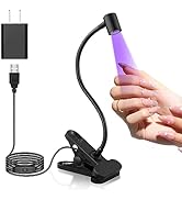 Beetles Uv Light for Nails Mini Gel X Nail Lamp LED Light with Clamp for Manicure Poly Extension ...