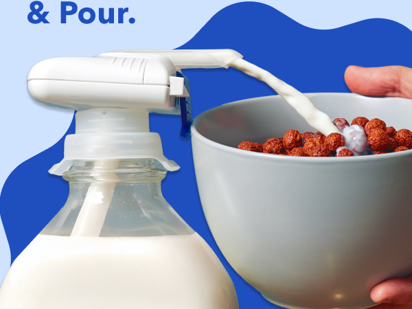 no spills or mess