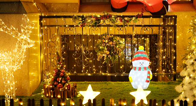 christmas lights outdoor