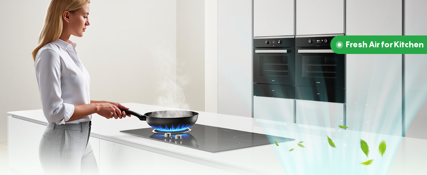 Fresh air for kitchen