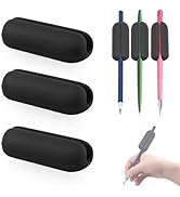 3-Pack Weighted Pencil Grips – Silicone Pencil Grips for Adults, Seniors &amp; Special Needs – Improv...