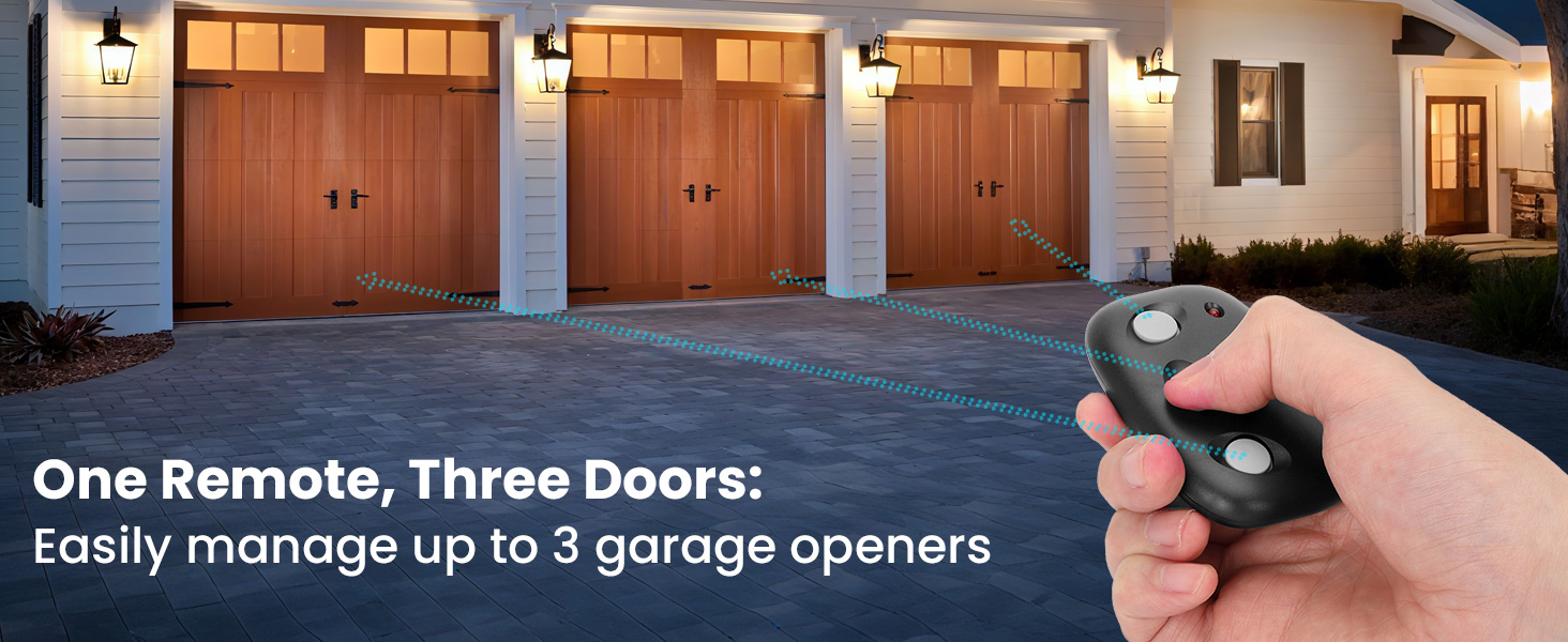 318Mhz MCT-3 Megacode Garage Door Opener Remote