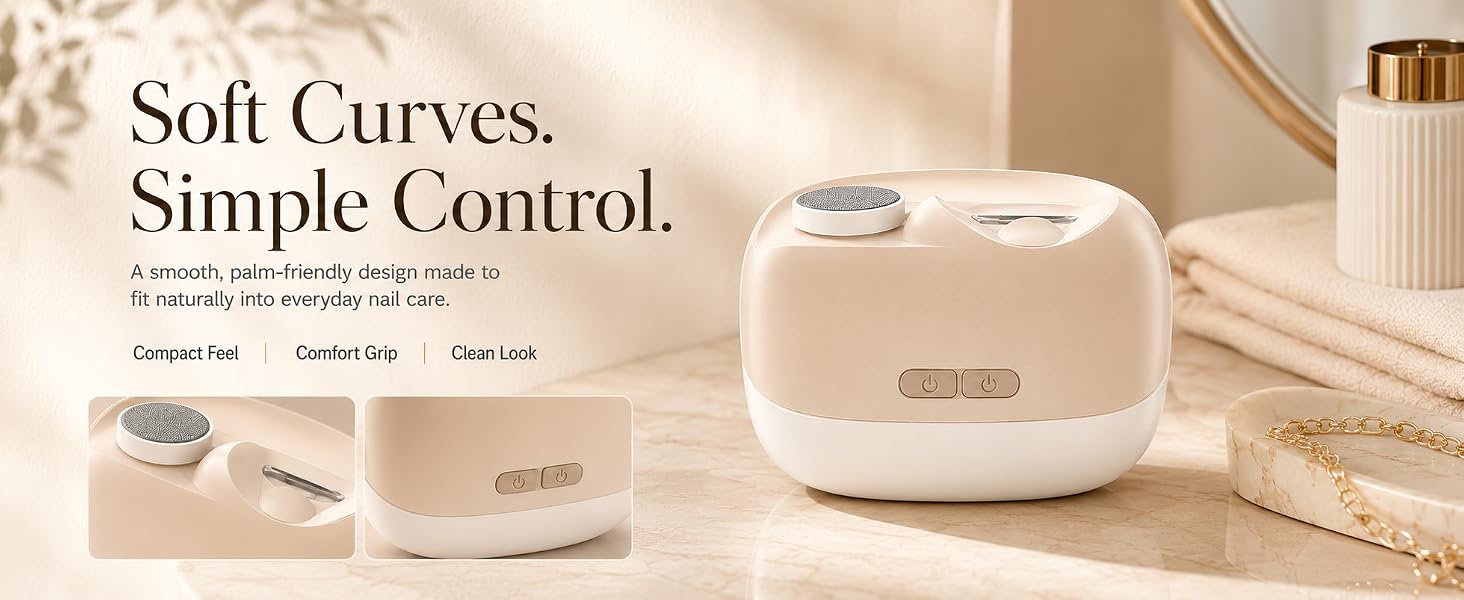 Designed for everyday comfort,confidence and gentle nail care at home.