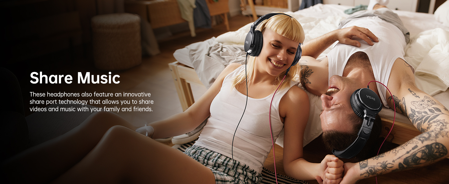 Wired Over Ear Headphones