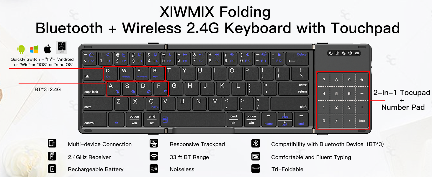 foldable keyboard