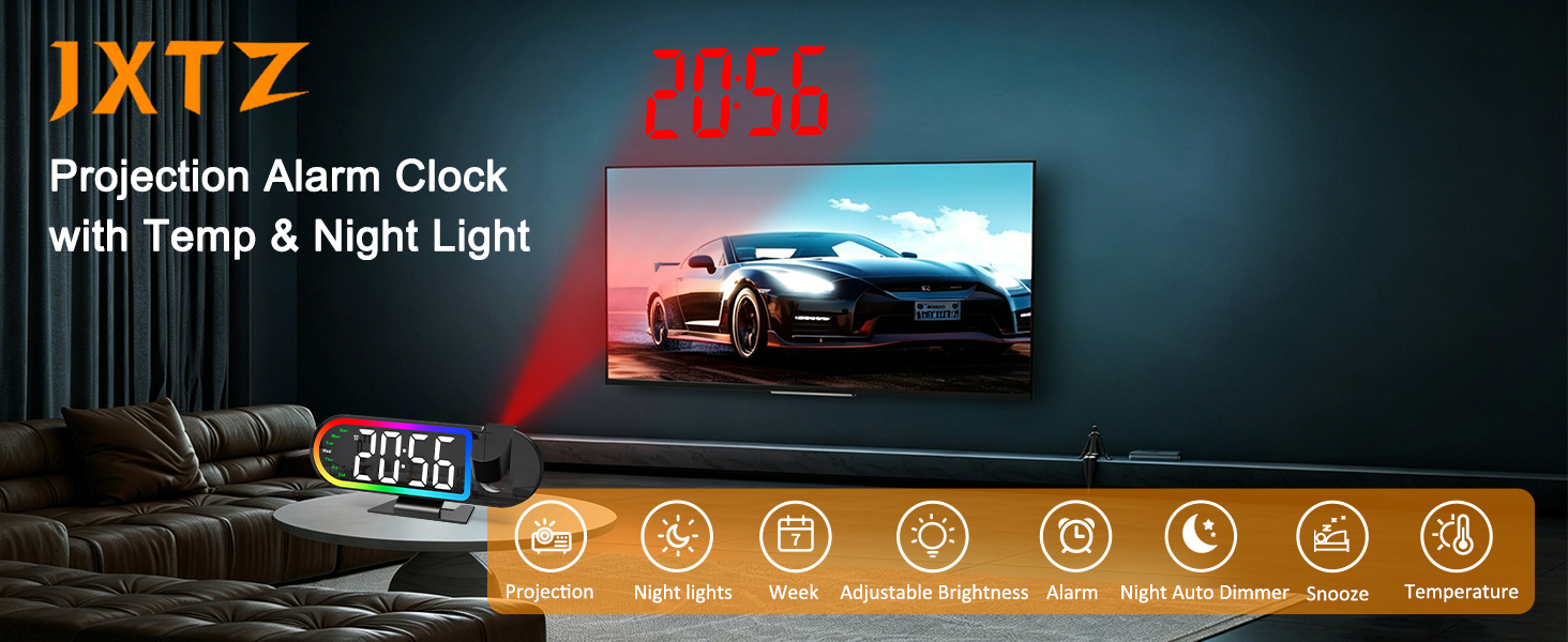 Projection Alarm Clocks