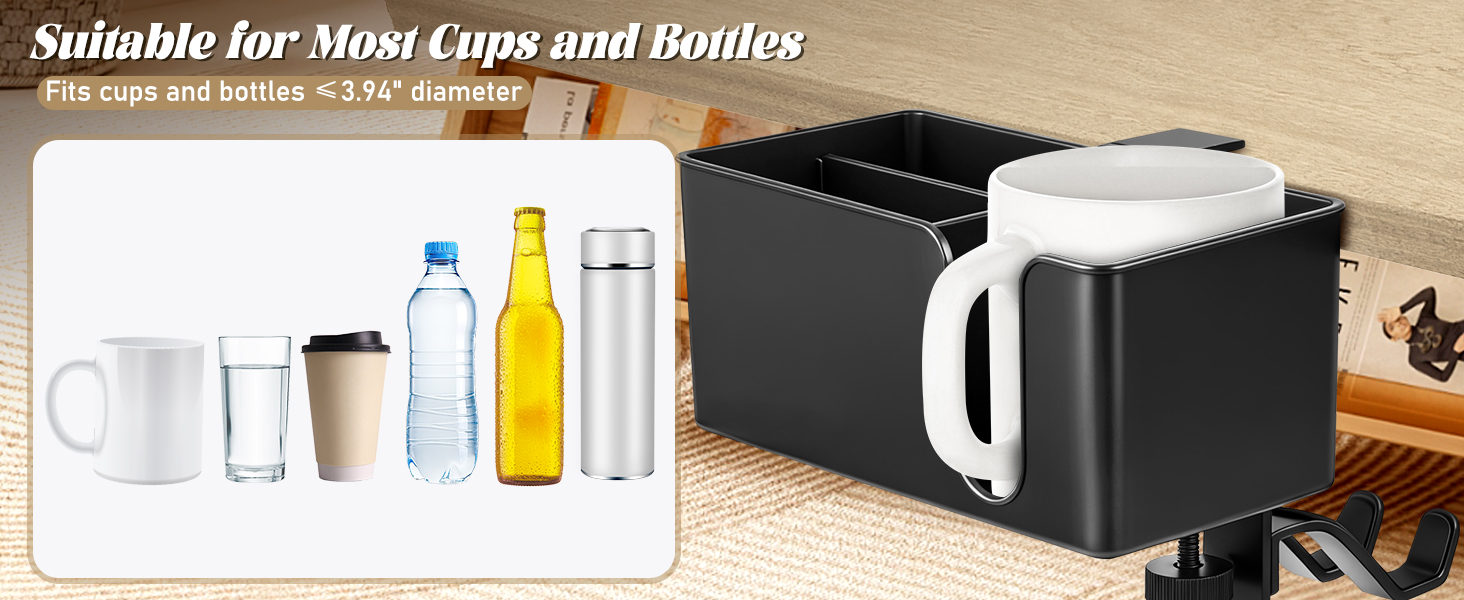 Most Cups and Bottles
