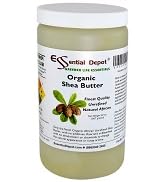 Shea Butter 32 oz in safety sealed HDPE container with resealable cap