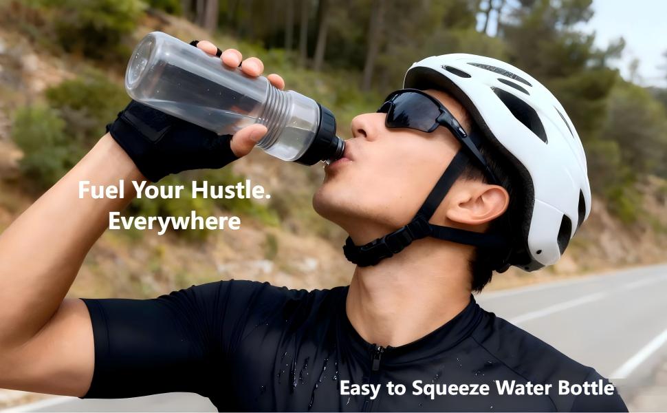 Cycling water bottle bike water bottle sports water bottle squeeze