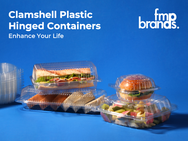 Plastic Hinged Containers