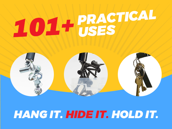 Hang It. Hide It. Hold It.