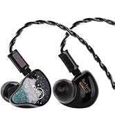 Linsoul ZiiGaat Horizon in Ear Monitor, 1DD+2BA+2 Planar HiFi Wired Earbuds, Studio-Grade IEM Ear...