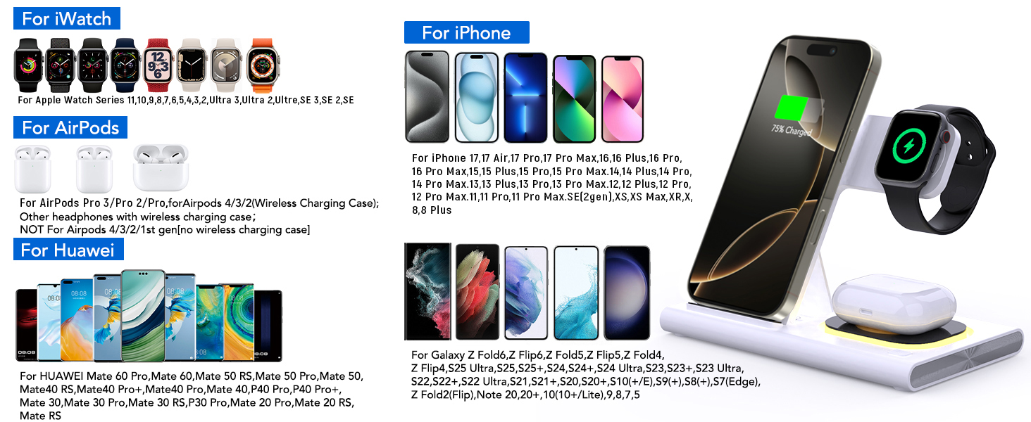 3 in 1 charging station apple