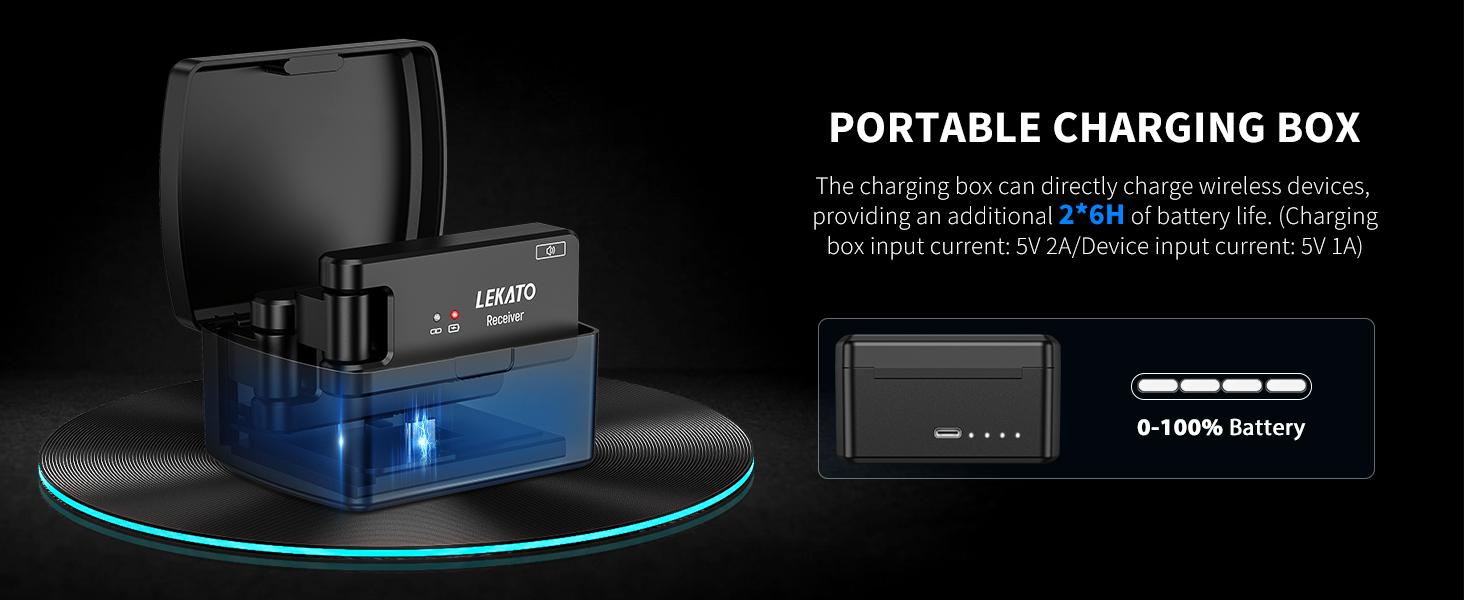 with charging box
