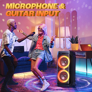 Large Bluetooth Speaker Big Portable Speaker Wireless Waterproof Party Speaker bass loudest outdoor 